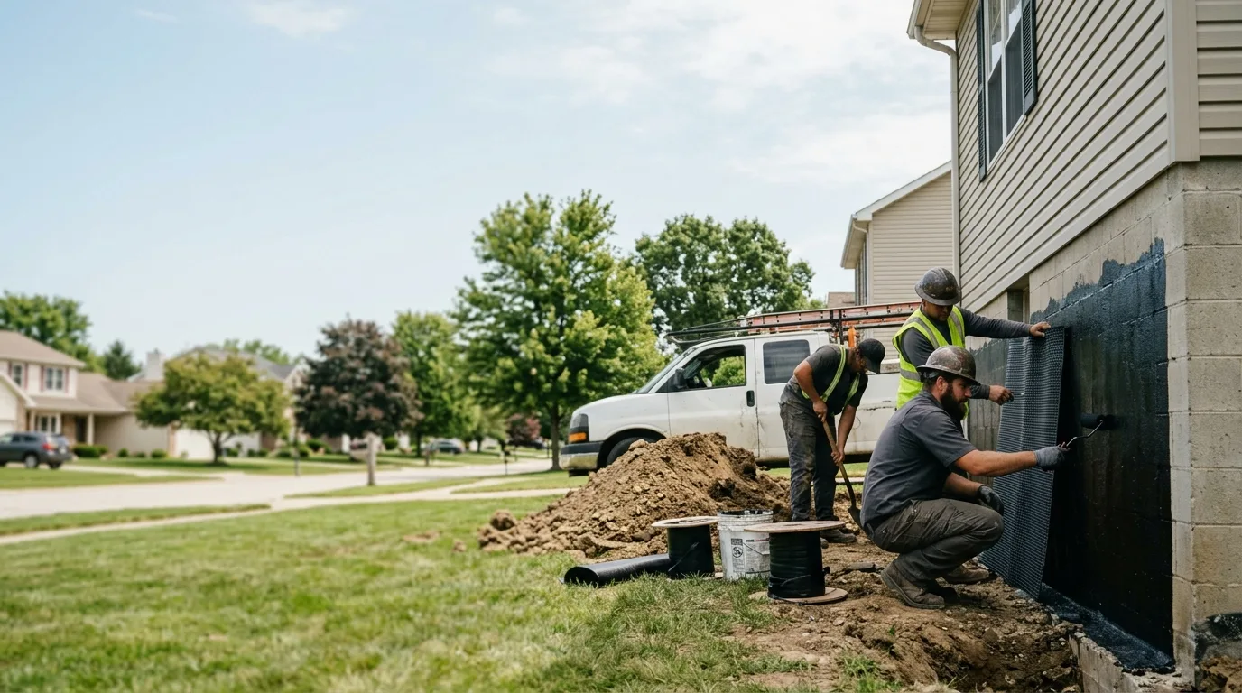 Basement Waterproofing in South Point, OH near me